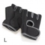 SODIAL (R) Feldhockey Handschuhe-Schwarz grauer Rand L Bild 1