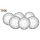 MEGASAT TRIX Unihockey,Rollhockey 6 Blle MATCHBALL Bild 1