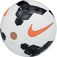 NIKE Fuball Club Team, White/Black/Total Orange, 4 Bild 1