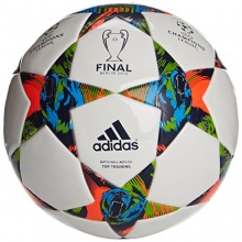 adidas Fussball, White/Solar Blue2 S14/Flash Green, 5 Bild 1