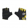 Tour de France Gel-Fahrradhandschuhe schwarz gelb XL Bild 1