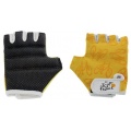 Tour de France Fahrradhandschuhe schwarz gelb S Bild 1