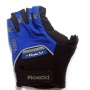 Roeckl Gel Fahrradhandschuhe Sommer schwarz blau 6 1/2 Bild 1