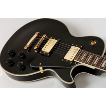 E-Gitarre LP-Style de luxe LM-LP-BK by LE MARQUIS N.Y. Bild 1