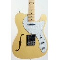 KEYTONE E- GITARRE TL DELUXE MIT F-HOLE COLOR NATUR Bild 1