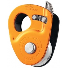 Petzl Seilrolle Micro Traxion Gelb  Bild 1