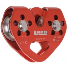 LACD Tandem Seilrolle mit zwei Stahlrollen Bild 1