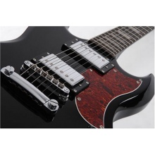 E-Gitarre SG-Style LM-SG-BK by LE MARQUIS N.Y. Bild 1