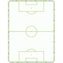 Taktifol Fussball Set Rolle mit 25 Blatt,Taktikboard  Bild 1