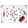 b+d Coach-Taktikboard Professional Fu�ball 45 x 30 cm Bild 1