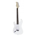 DIMAVERY ST-203 E-Gitarre LH, weiß Bild 1