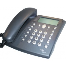 Schnurgebundenes Telefon. AEG Premium Ascona mit Anrufbeantworter Bild 1
