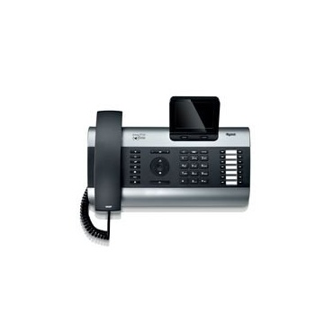 ELMEG IP140 silber IP-Systemtelefon nach SIP Stand Bild 1