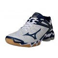 Mizuno Men Wave Lightning Volleyballschuh Blau/Wei Bild 1