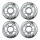 Inlineskate Rollen PU 70x24mm/82A 4 St. von Nils Bild 1