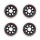 Inliner Rollen RADICAL 82/84A PU 4 St. Tempish Bild 1