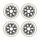 Axersport, Inlineskate Rollen, 90mm 82A PU Bild 3