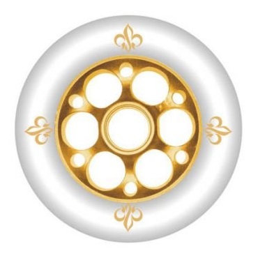 YAK FLEUR Inlineskate Rollen 2012 gold, 110mm/88a Bild 1
