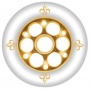 YAK FLEUR Inlineskate Rollen 2012 gold, 110mm/88a Bild 1