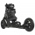 Powerslide Nordic Skate XC Skeleton,schwarz grn,36-41 Bild 1