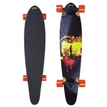 vevendo My Area Longboard Blue Wave 42 Zoll,101,7 cm Bild 1