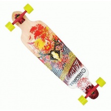 Tempish Longboard Grazy NEW 100cm ABEC 7 Crome  Bild 1