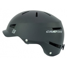 Cratoni Skatehelm Lexo, Black Matt, 55-58 cm Bild 1