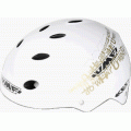 KED Skater-Helm FREERIDE white-gold matt Gr. 59-62cm Bild 1
