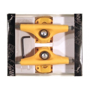 Krown Skateboard Achsen Set 5.0 orange (2 Achsen) Bild 1