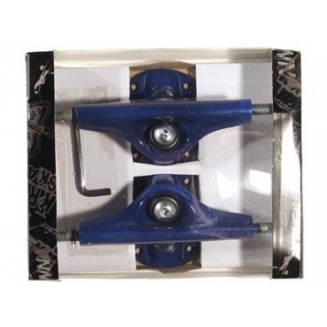 Krown Skateboard Achsen Set 5.0 blau (2 Achsen) Bild 1
