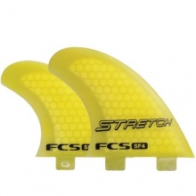 FCS SF 4 Stretch PC Tri- Quad Surfboard Finne Set Bild 1