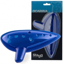 Stagg 10 Loch Ocarina aus Kunststoff Bild 1