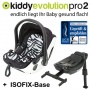 Kiddy Babyschale Evolution Pro 2 Isofix Base Zebra Bild 1