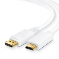 CSL DisplayPort DisplayPort zu HDMI Kabel 1m wei Bild 1