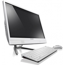 Lenovo PC 21.5 Zoll FHD LED 4 GB RAM 500 GB HDD wei Bild 1