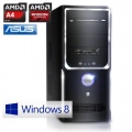CSL Office PC Win 8.1 AMD 2x 3400MHz 4GB RAM 500GB HDD Bild 1
