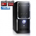 CSL Office PC AMD 2x 3400MHz 4GB RAM 500GB HDD Bild 1