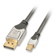 Cromo DisplayPort Kabel Mini DisplayPort 3 m anthrazit Bild 1