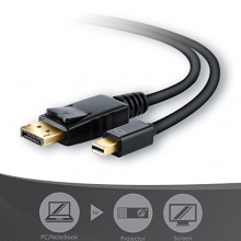 CSL DisplayPort Kabel 3m vergoldete Kontakte Bild 1