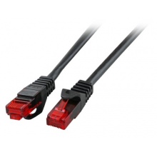 BIGtec Ethernet Kabel RJ45 2m schwarz  Bild 1