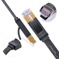 Ugreen Ethernet Kabel CAT.7 5m schwarz Bild 1