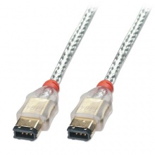 LINDY Firewire-Kabel 6 Pol-Stecker an 6 Pol-Stecker 3m Bild 1