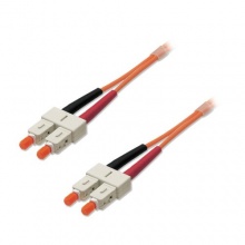 Lindy LWL-Kabel Glasfaserkabel SC auf SC 10 m Bild 1