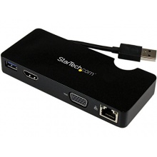 StarTech USB3SMDOCKHV Mini Dockingstation Bild 1
