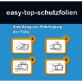 6x easy-top-schutzfolien Ultra Clear Standard Bild 1