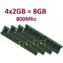 Dual Channel Kit 8GB 240 pin DDR2 800 DIMM PC2 6400 Bild 1