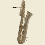 Bass Saxophon in B mit Hoch Fis Klappe Bild 1