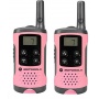 Motorola TLKR T41 PMR Funkgert mit LC-Display pink Bild 1