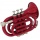 Classic Cantabile TT 500 Brass bB Taschentrompete rot Bild 3