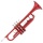 Mendini MTT RL B Flat Trompete rot Bild 2